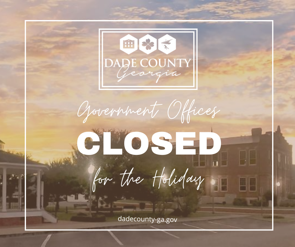 Government Offices Closed for the Holiday
